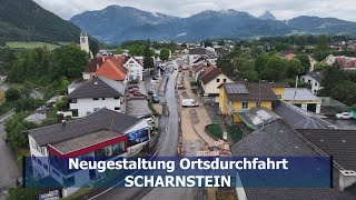 Neugestaltung der Ortsdurchfahrt Scharnstein [upl. by Sualohcin]