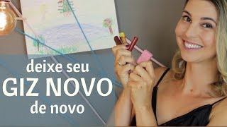 COMO REMOVER GIZ DE CERA DA PAREDE [upl. by Luther403]