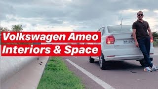 2019 Volkswagen Ameo Interior Review  Spacious or Not Hindi  English [upl. by Neil]