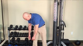 quadratus lumborum stretch  best low back stretch while standing  standing ql stretch [upl. by Aikahc]