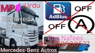 Mercedes Benz Truck adblue off file amp Mercedes Benz truck Mr flash file Best price actros [upl. by Ahsyak]