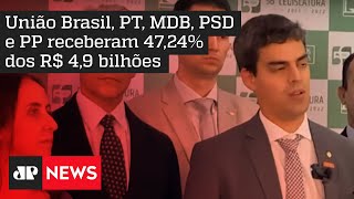 Fundo eleitoral tem quase R 5 bilhões para 32 partidos [upl. by Angil679]