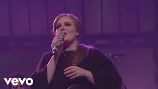 Adele  Chasing Pavements Live on Letterman [upl. by Anam411]