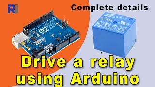 How to use relay with Arduino to control AC or DC load with bare relay [upl. by Acissey]