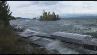 Flathead Lake Storm October 2009 [upl. by Ingles]