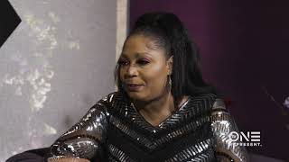 Trina Braxton sat down with Yandy Smith at UrbanOneHonors to give maryjbligemusicher flowers [upl. by Amisoc]