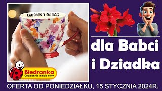 𝐁𝐈𝐄𝐃𝐑𝐎𝐍𝐊𝐀 🐞  Nowa Oferta od Poniedziałku 15012024  Dla Babci i Dziadka [upl. by Calesta313]