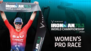 Womens Professional Race Coverage  2023 VinFast IRONMAN 703 World Championship [upl. by Kam594]