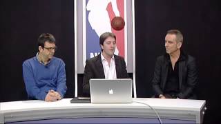 Flavio Tranquillo amp Federico Buffa amp Alessandro Mamoli  VideoChat playoff NBA [upl. by Becker789]