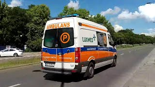 Alarmowo Ambulans P LUXMED  VW Crafter [upl. by Yves]