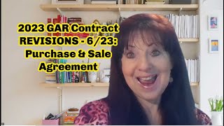 2023 Contract REVISIONS  GAR  Purchase amp Sale  Part 1 of 3 Georgiarealestatecontracts [upl. by Margarida]