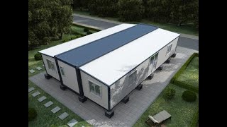 40ft foldable expandable container home with two bedrooms [upl. by Derr960]