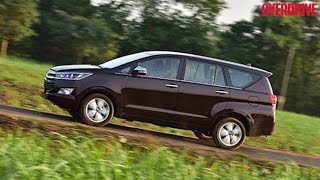 Toyota Innova Crysta  First Drive Review India [upl. by Erasme706]