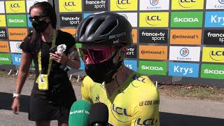 Adam Yates Stage 8 Yellow Jersey Goals  2020 Tour de France [upl. by Devine935]