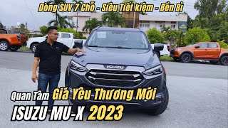 Isuzu Mux Prestige 2023  Dòng Xe Siêu Bền Bỉ Nhật Bản  Giá Cực Kì Yêu Thương Trong Tháng [upl. by Ecidna343]