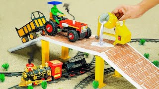 diy mini truck loading stone from crusher machine science project ‪sanocreator [upl. by Comyns]