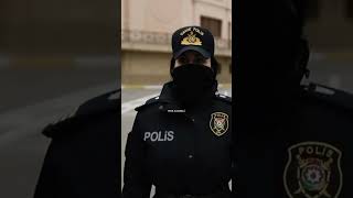 Çevik Polis Alayının qadın əməkdaşları 🇦🇿⚔️ azerbaycan polis çevikpolis [upl. by Annalla945]