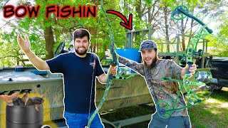 Bow Fishing NEW Lakes With Braydon Price [upl. by Rains]