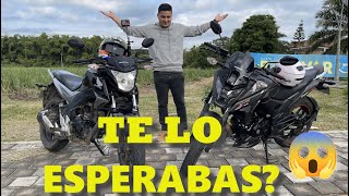 HONDA XBLADE 160 VS HONDA CB160F  PIQUE A FUEGO [upl. by Nedia]