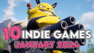 Top 10 NEW Indie Games in JANUARY 2024 To Start Your New Year [upl. by Grote624]