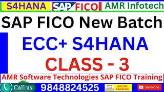 SAP FICO ECC amp S4HANA CLASS 3  SAP FICO Videos in Telugu  SAP FICO Course in Telugu [upl. by Bee239]