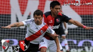 Newells 1 vs River Plate 0  Fecha 6  Torneo Final 2013  Gol de Scocco [upl. by Midge]