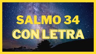 📖 Salmo 34 CANCIÓN en Español CON LETRA 🎵 Busqué a Jehová  Salmos Cantados HD ✅ [upl. by Lara]