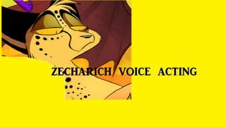 zoophobia voice acting zechariah [upl. by Noramac]