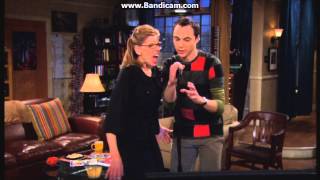 The Big Bang Theory Beverly Hofstadter and Sheldon Cooper sing [upl. by Ennaitsirk741]