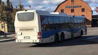 Linje 308 från Kopparberg Järnvägsstation till Storå Resecentrum [upl. by Esoryram434]