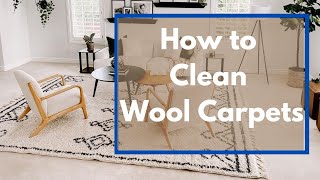 How To Safely Clean Wool Carpets And Rugs – Guides amp Helpful Tips [upl. by Finbar]