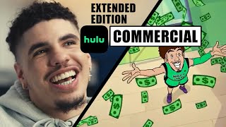 PART 2 LAMELO HULU COMMERCIAL [upl. by Hcire]