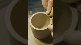 Throwing a Lidded Vessel without a Gallery ceramic potterywheel pottery [upl. by Jorgan]