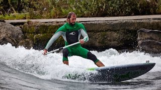 Riversurfing Bremgarten  Wave SUP Movie [upl. by Travus867]