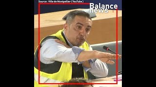 Trois quenelles en plein conseil municipal de Montpellier [upl. by Fedora]