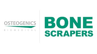 Cortical Bone Scrapers from Osteogenics Biomedical [upl. by Yllrebmik]