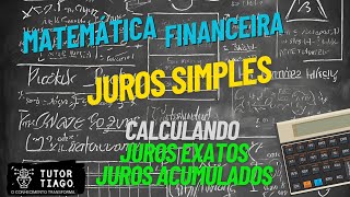 Como calcular juros exatos e acumulados [upl. by Harrie]