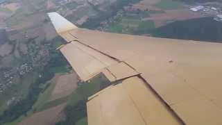 Silk Way Business Aviation B727200 Takeoff from Geneva  Window View [upl. by Collyer787]