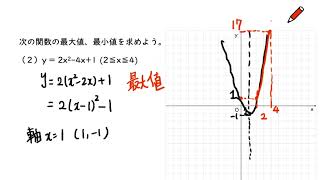 ２次関数の定義域と最大・最小：問題 [upl. by Nudd]