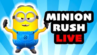 Minion Rush Running Game LIVE  The Rise of Gru  Gameplay Walkthrough No Commentary [upl. by Hnamik]