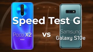 Poco X2 Snapdragon 730G vs Samsung Galaxy S10e Exynos 9820 [upl. by Sterne]