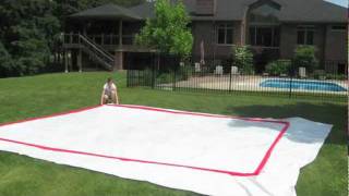 How to Build a Backyard Rink by RinkMaster Canada [upl. by Robison]