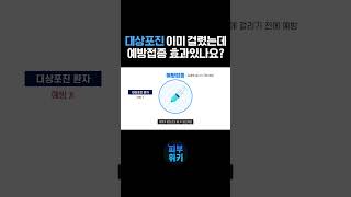 대상포진 이미 걸렸는데 예방접종 효과있나요 [upl. by Aiym]