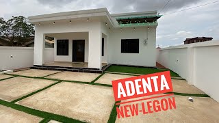 Sleek amp Stylish Modern 3 Bedroom House in Adenta NewLegon  For Sale Now” ll 120K Negotiable [upl. by Neehsas893]