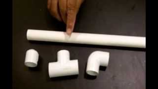 Beginner Tutorial Cut and Assemble PVC Pipe [upl. by Assir]