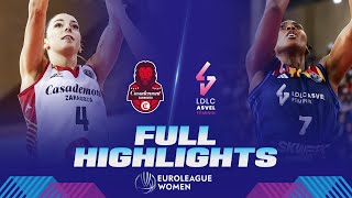 Casademont Zaragoza v LDLC ASVEL Feminin  Full Game Highlights  EuroLeague Women 202324 [upl. by Lisk]