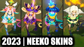 ALL NEEKO SKINS SPOTLIGHT 2023  League of Legends [upl. by Ahsiea]