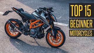 The 15 Best Beginner Motorcycles In 2021 [upl. by Naujak]