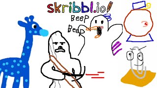 Fresh lets plays Skribblio  spongebag Swab beak [upl. by Cahilly]