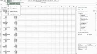 How to Flatten and repeat Row Labels in a Pivot Table [upl. by Tebasile]